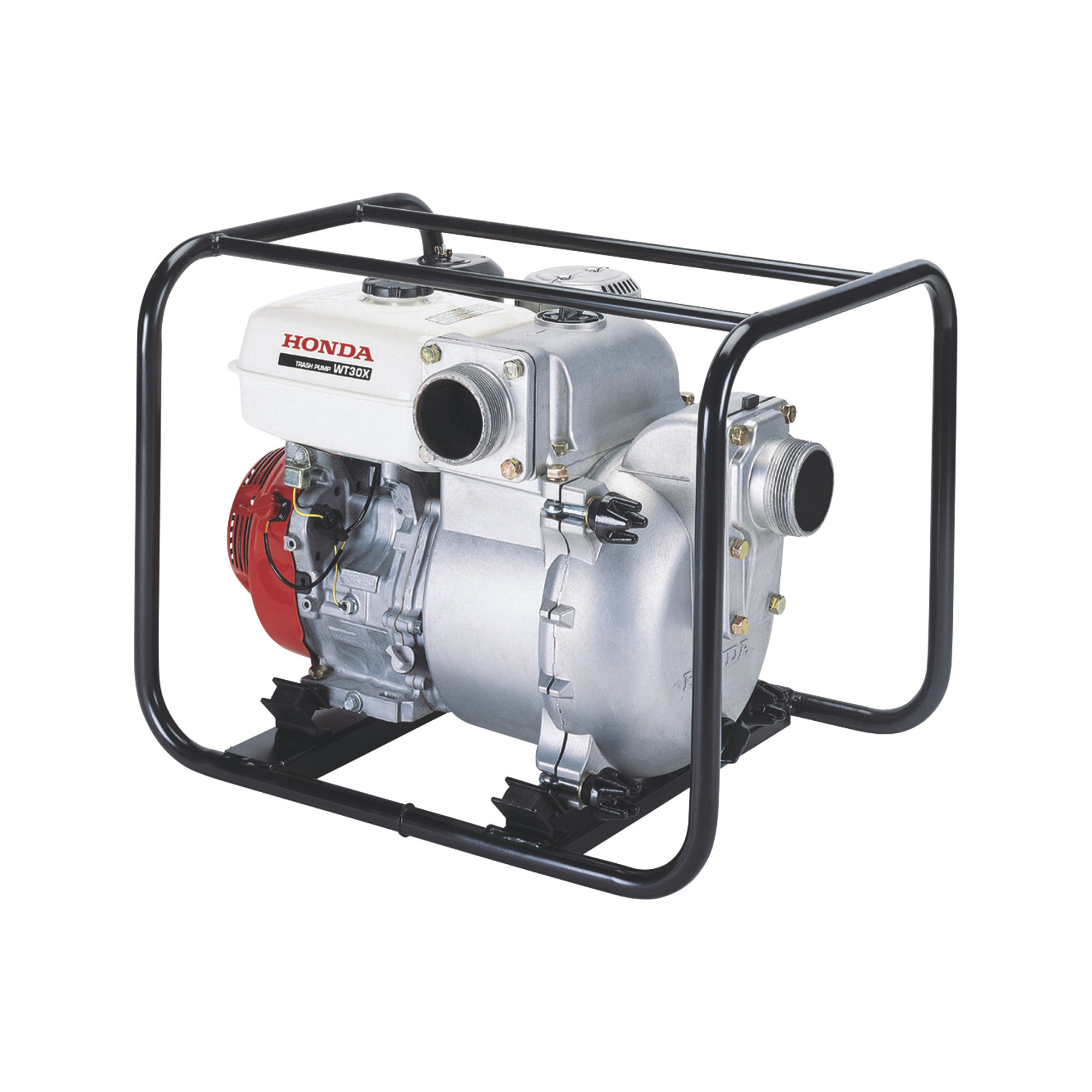 Honda Self-Priming Construction Full Trash Pump, 3in. Ports, 19,020 GPH, 1 1/16in. Solids Capacity, 270cc Honda GX270 Engine, Model# WT30XK4A